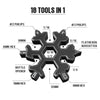 Amenitee® 18-in-1 Snowflake Multi-tool