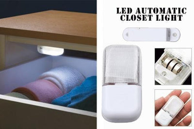 2PCS Cabinet Door Wireless Night Lamp