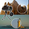 12X50 High Power Monocular Telescope With Smartphone Adapter and Tripod, Waterproof & Fogproof