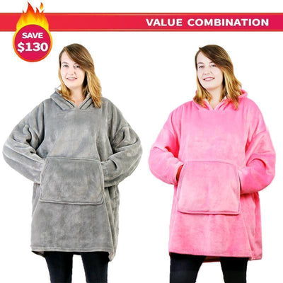 Blanket Sweatshirt For Adults & Children