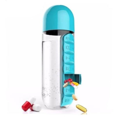 2-in-1 Pillbox Water Bottle