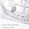 360° Rotating Crystal Cosmetic Storage Box