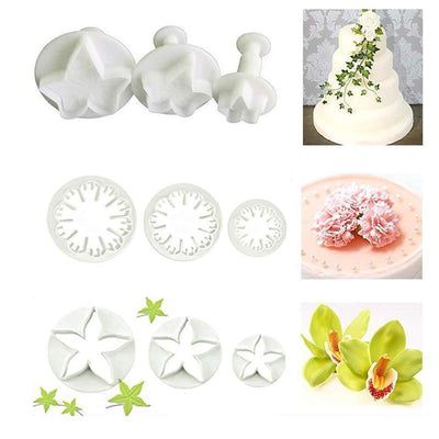 Cake flower decorating tools set