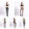 Autumn Winter  Women Christmas Elastic 3D Print Pants Leggings  Sport female skinny trousers