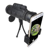 12X50 High Power Monocular Telescope With Smartphone Adapter and Tripod, Waterproof & Fogproof