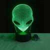 Alien 3D LED Light