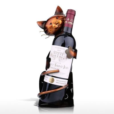 Cat Wine Holder