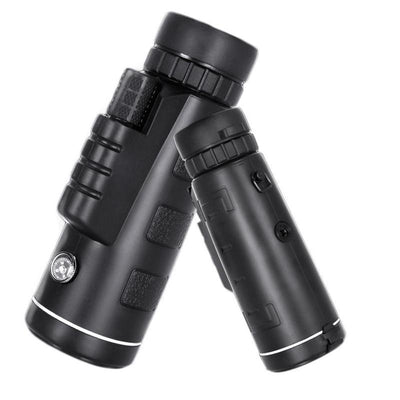 12X50 High Power Monocular Telescope With Smartphone Adapter and Tripod, Waterproof & Fogproof