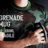 Ceramic Lidded Grenade Mug