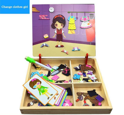 2 in 1 magnetic puzzle board - Buy 2 Free Shipping!!