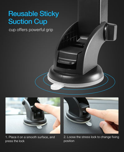 Auto-Locking Phone Holder