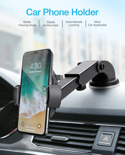 Auto-Locking Phone Holder