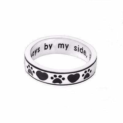 "Always By My Side, Forever In My Heart" Ring