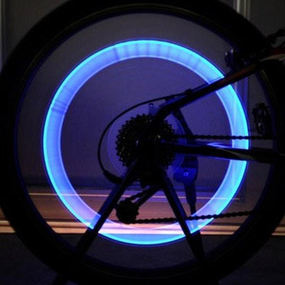 Bicycle Bright Lights Tire Valve