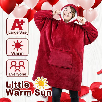 Blanket Sweatshirt For Adults & Children