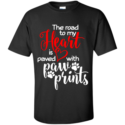 "Paved with Paws" T-Shirt