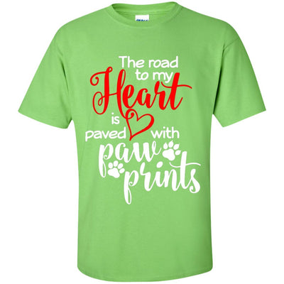 "Paved with Paws" T-Shirt