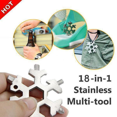 Amenitee® 18-in-1 Snowflake Multi-tool