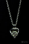 'Paws on My Heart' Glow-In-The-Dark Necklace