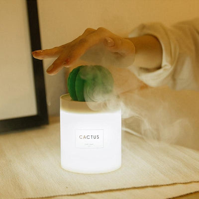 Cactus Humidifier Lamp