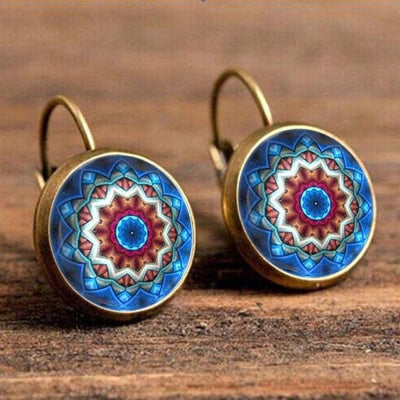 Bohemian Glass Earrings