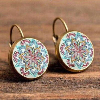 Bohemian Glass Earrings