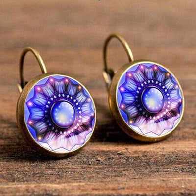 Bohemian Glass Earrings