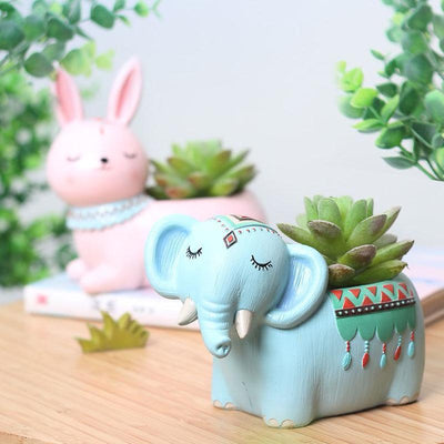 Boho Animals Planter