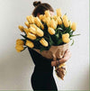 12 Real Touch Tulip Bouquet