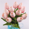 12 Real Touch Tulip Bouquet