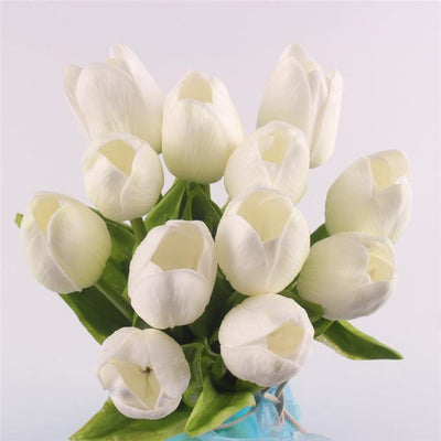 12 Real Touch Tulip Bouquet