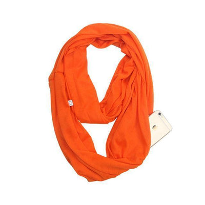 Anti Theft Scarf with Pocket