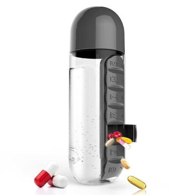 2-in-1 Pillbox Water Bottle