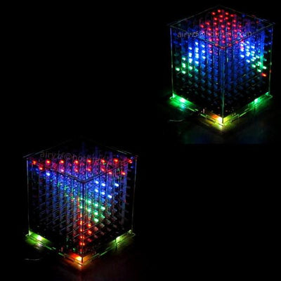 3D Cube Light Show