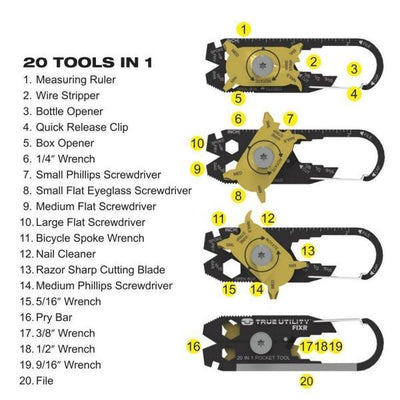 20-in-1 Miracle Tool