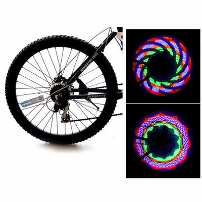 32 LED Pattern Bike Wheel Spoke Light