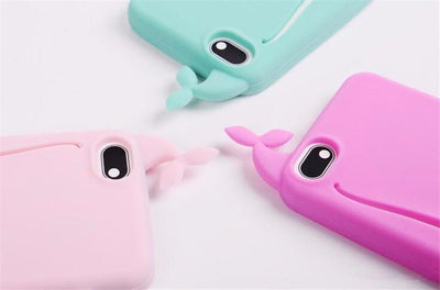 3D Whale iPhone Case