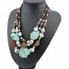 Bohemia Style Women's Multilayer Chunky Necklace