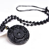 Black Obsidian Dragon and Phoenix Pendant - BUY ONE GET ONE FREE!