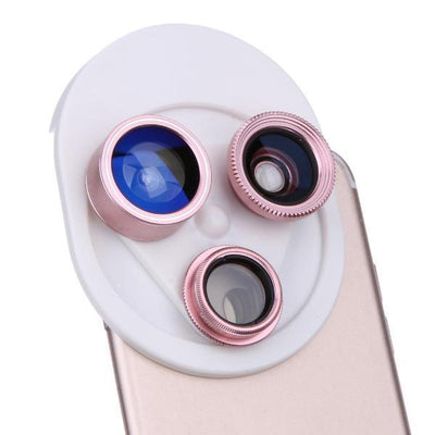 4-in-1 Clip-on Mobile Phone Camera Lens