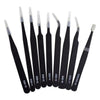 9 in 1 Stainless Steel Tweezers Kit