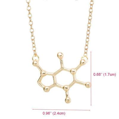 Caffeine Molecular Necklace