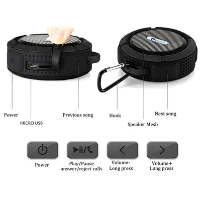 Anti-Shock Bluetooth Speaker