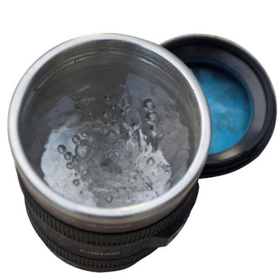 300ML Camera Lens Self Stirring Mug