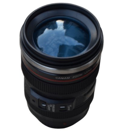 300ML Camera Lens Self Stirring Mug