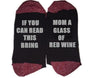 Bring Me Wine Socks