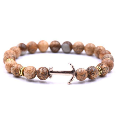 Anchored Stone Bracelet