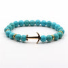 Anchored Stone Bracelet