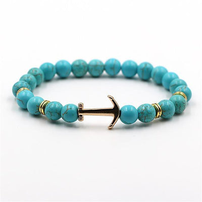 Anchored Stone Bracelet