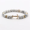 Anchored Stone Bracelet